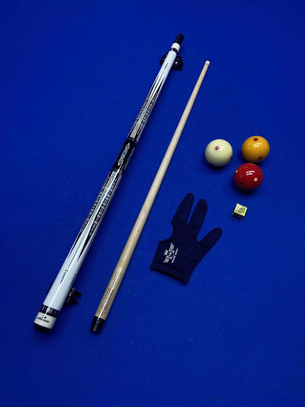 Cơ bida TK 2in1 chơi Libre & Carom & 4bi