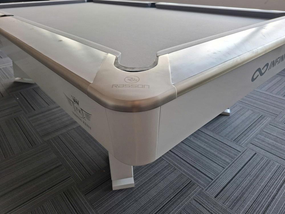 Bàn bida lỗ (pool) Infinity (màu trắng)