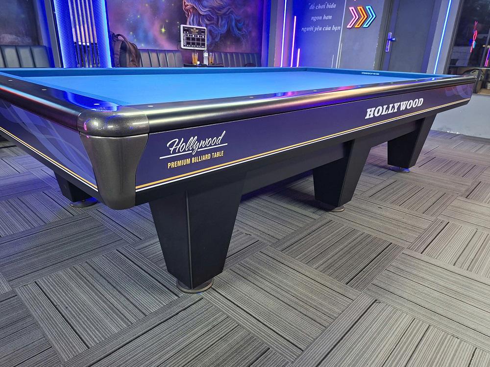 Bàn bida 3 băng (carom) Hollywood (màu xám)